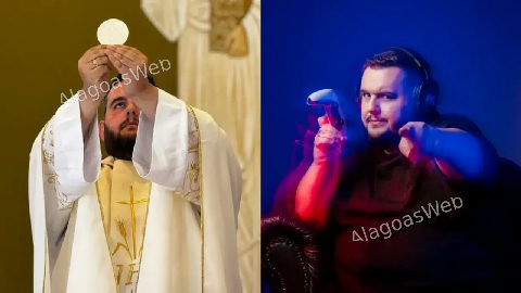 Padre gamer concilia fé, animes, jogos e vida sacerdotal
