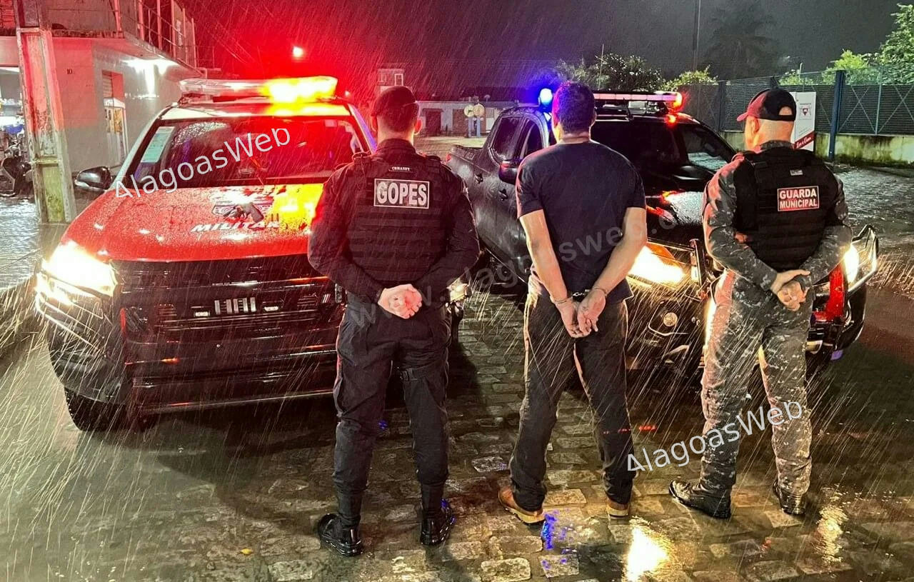 Operação integrada prende autor de morte de gari em Teotônio Vilela