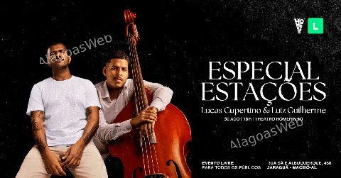 Especial Estações: Lucas Cupertino leva experiência sonora afetiva ao Theatro Homerinho