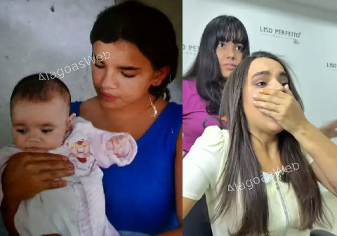 Mãe reencontra filha retirada dela há 19 anos; surpresa foi em salão de beleza