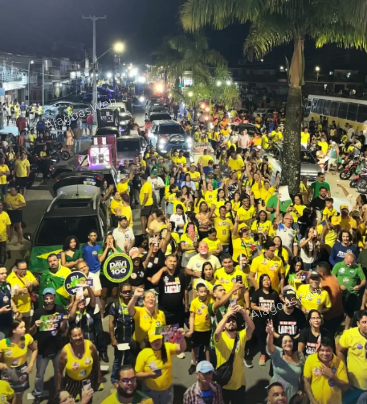 Carreata da Direita Miguelense reúne milhares de pessoas pelas ruas de São Miguel dos Campos