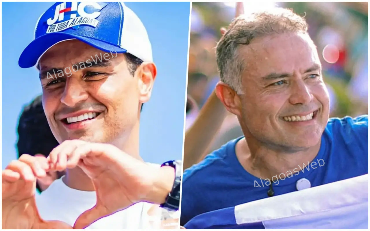 Enquete do AlagoasWeb no Instagram aponta vantagem de JHC sobre Renan Filho