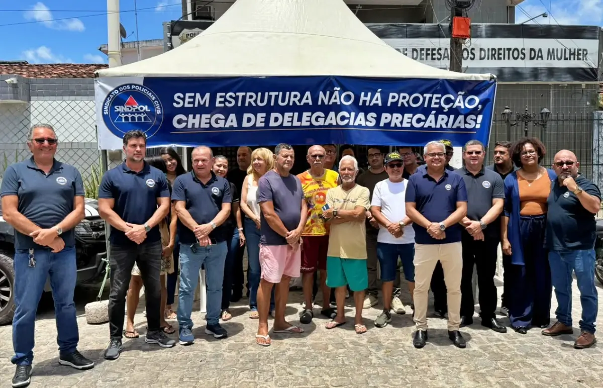 Sindpol realiza ato contra precariedade na Delegacia da Mulher 2