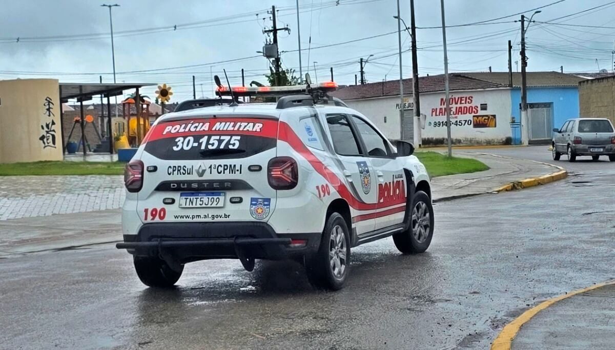 Denúncia de violência doméstica mobiliza Polícia Militar em São Miguel dos Campos