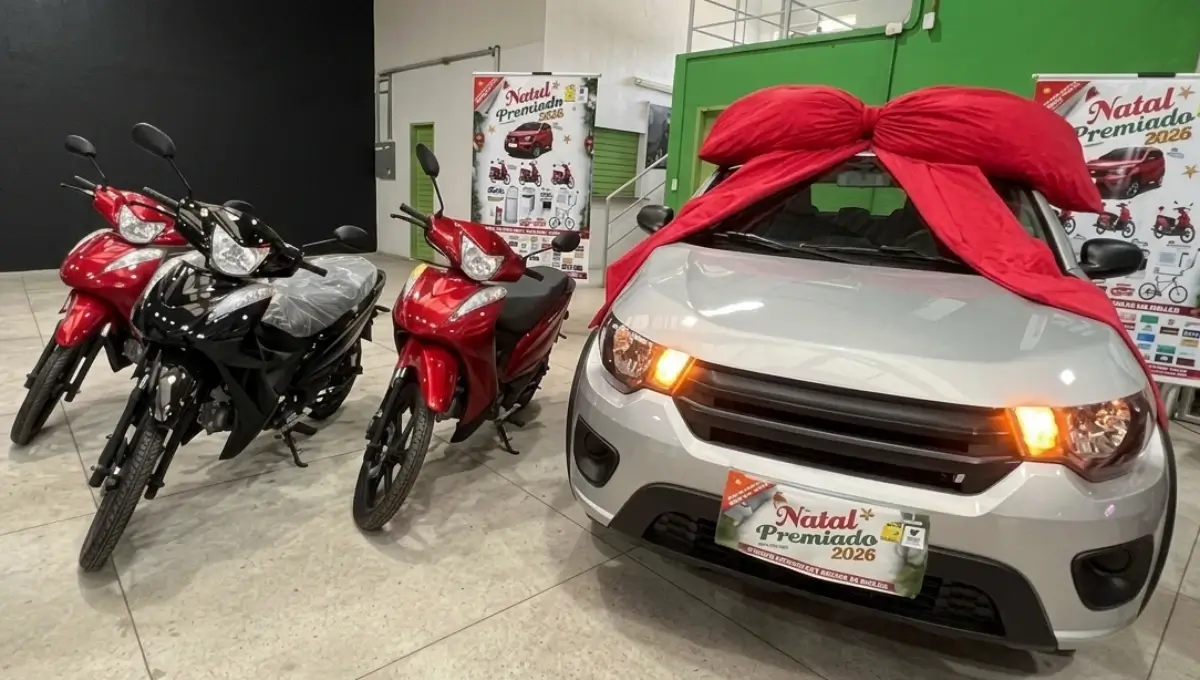 Natal Premiado 2026 vai presentear participantes com carro e motos