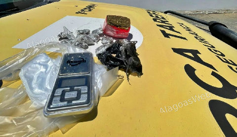 Homem de 40 anos é preso por tráfico de drogas em Roteiro