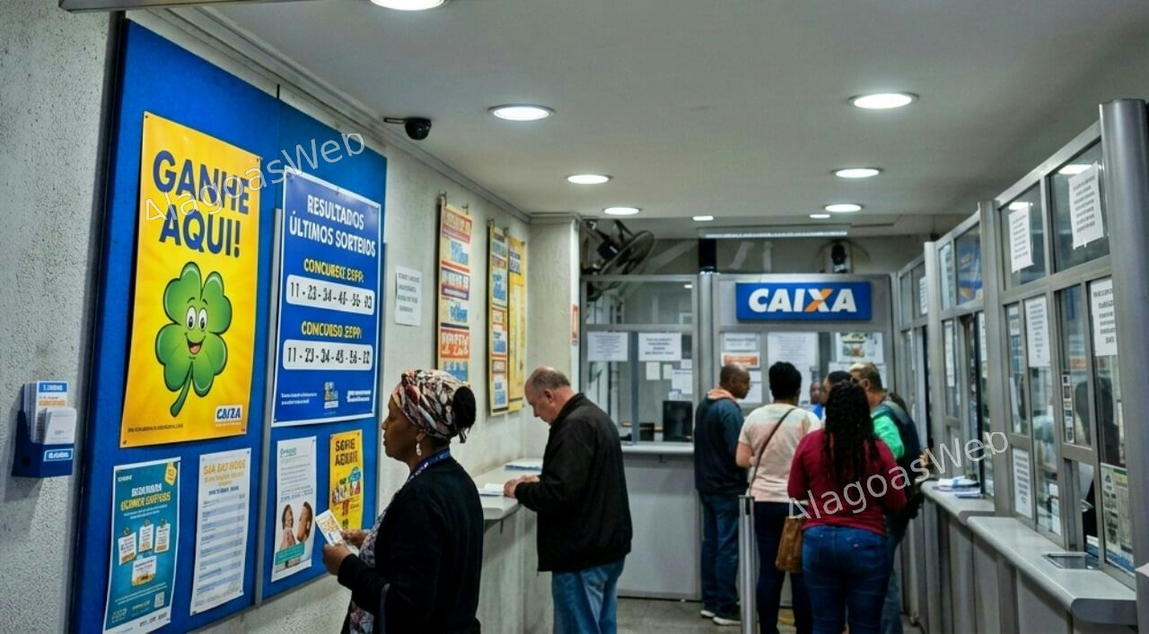 Apostador de Maceió leva mais de R$ 33 mil e Mega-Sena acumula em R$ 100 milhões