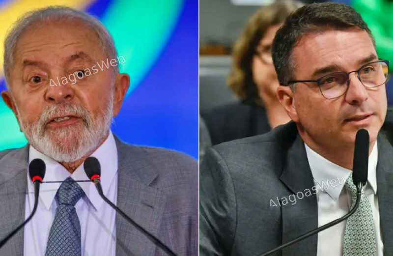 Lula lidera no Nordeste, enquanto Flávio Bolsonaro mantém vantagem no Sul e Sudeste