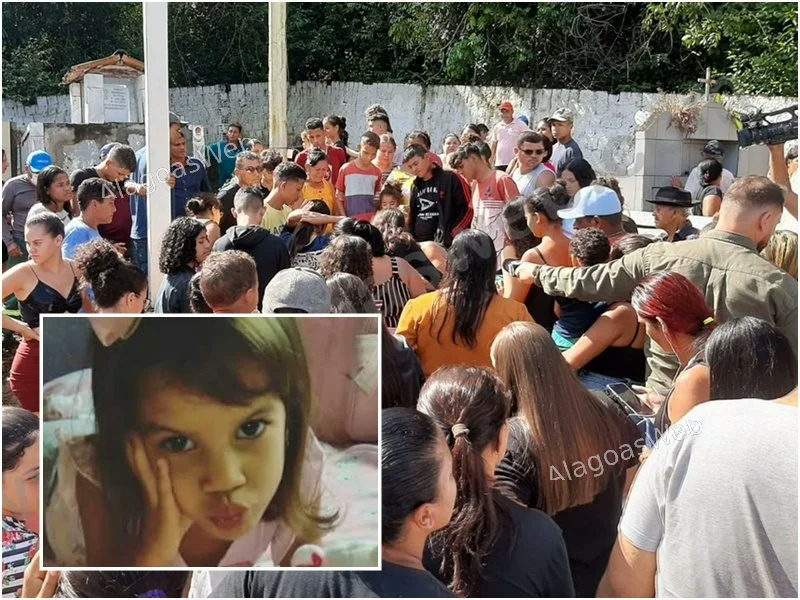 Corpo de Allexia Sophia é sepultado sob forte comoção em Jequiá da Praia