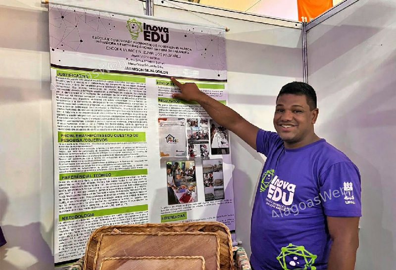 Professor de Alagoas conquista prêmio nacional com projeto que transforma fibra de bananeira em peças artesanais