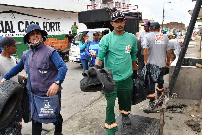 Prefeitura de São Miguel dos Campos intensifica combate à dengue com multirões nos bairros