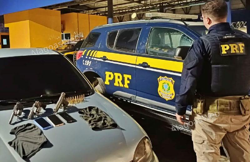PRF prende homem com três armas de fogo em Campo Alegre