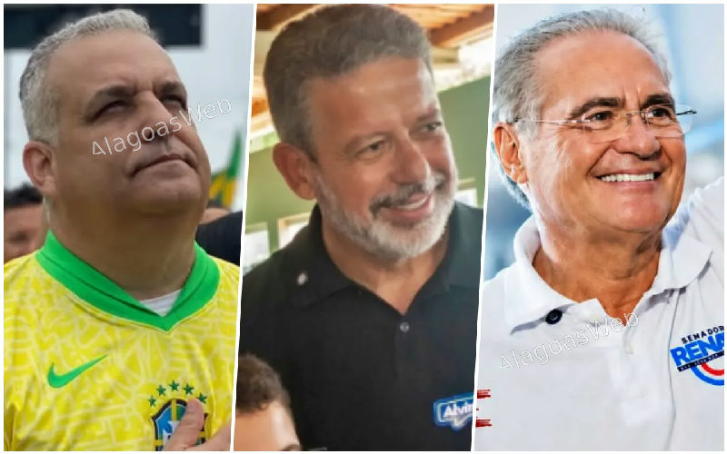 Instituto diz que Alfredo Gaspar e Renan estão empatados na disputa pelo Senado e Arthur Lira é o terceiro