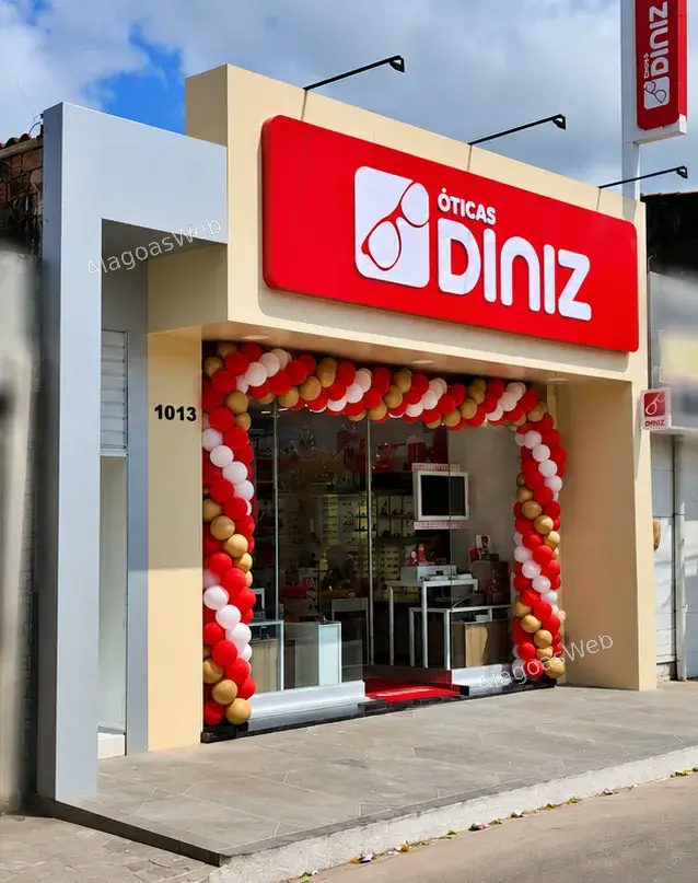 Óticas Diniz celebra dois anos em Teotônio Vilela