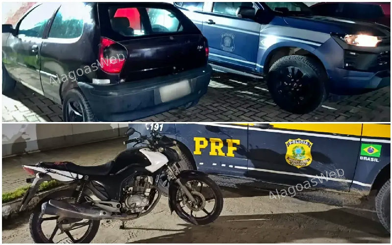 PRF prende dois homens por receptação e adulteração de veículo