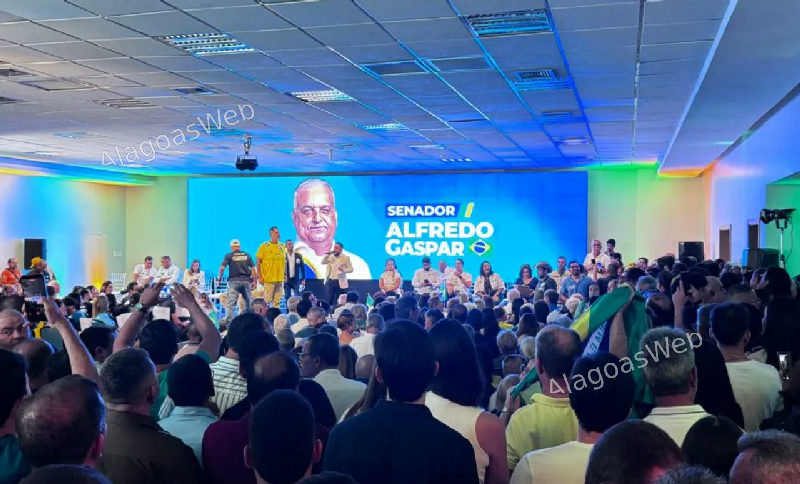 PL oficializa Alfredo Gaspar ao Senado por Alagoas