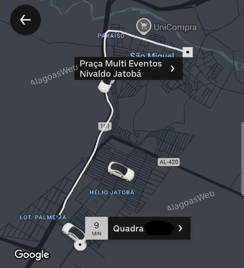 Uber ainda é desconhecido por muitos em São Miguel dos Campos