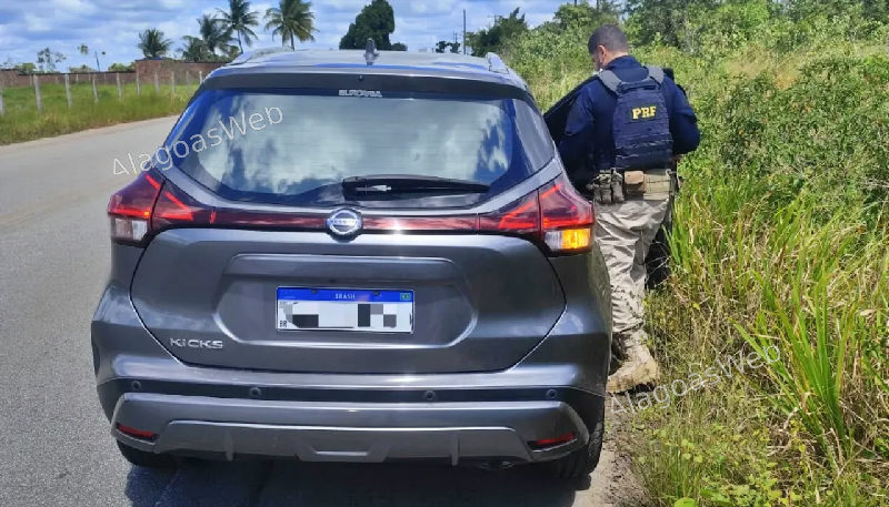 PRF prende homem por receptação e adulteração veicular na BR-316 em Maribondo