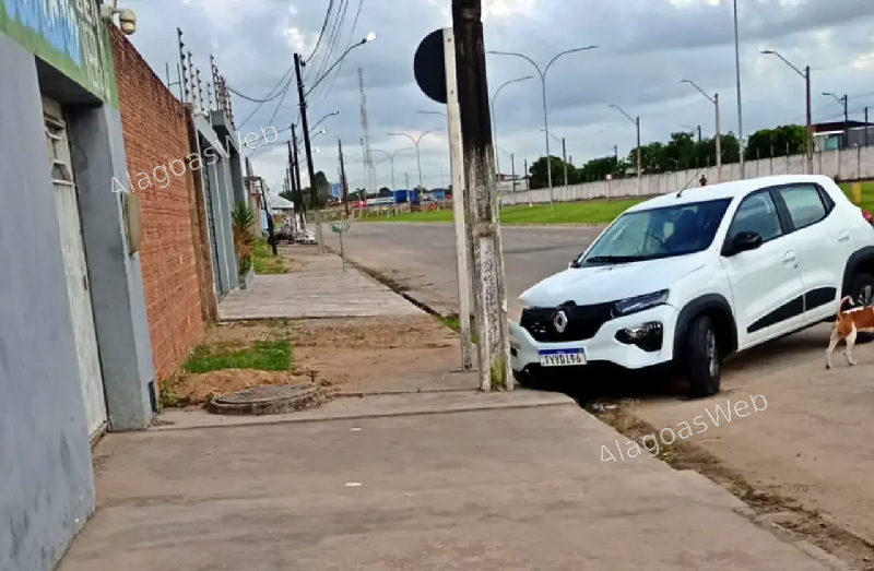 Moto na contramão provoca acidente em São Miguel dos Campos