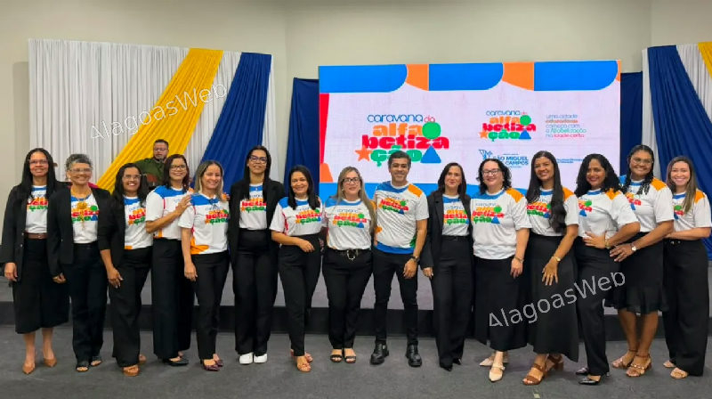Educação de São Miguel dos Campos realizou a Caravana da Alfabetização