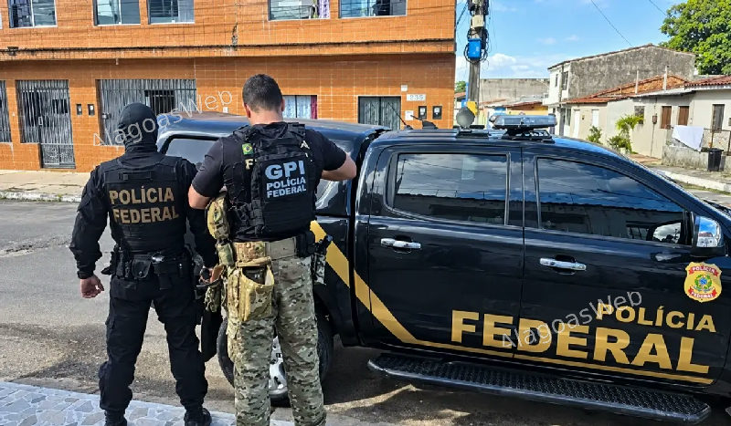 Operação da Polícia Federal cumpre mandados em União, Pilar, Marechal Deodoro, Coruripe e Maceió