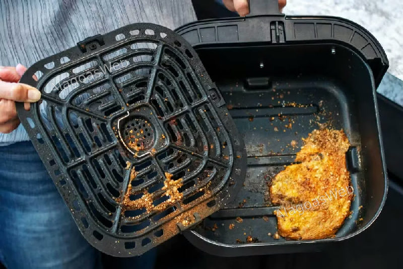 Como limpar a air fryer e remover gordura acumulada sem danificar