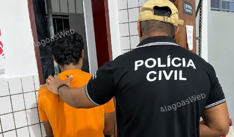 6ª DRP prende homem após tentativa de homicídio contra adolescente em São Miguel dos Campos