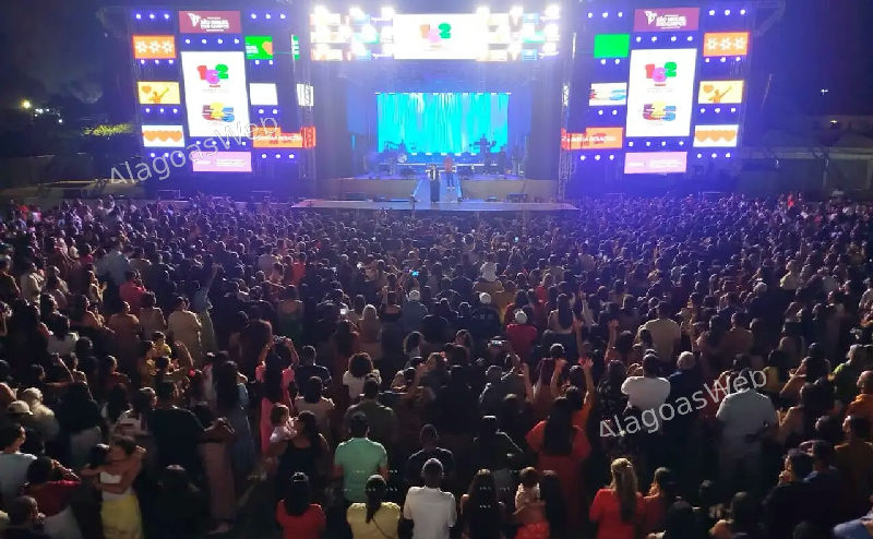 Show gospel lota Praça Multieventos na abertura das comemorações da emancipação de São Miguel dos Campos